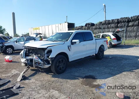 2022 Ford F-150 Lariat из США, поврежденный, VIN 1FTEW1EP3NFA32588